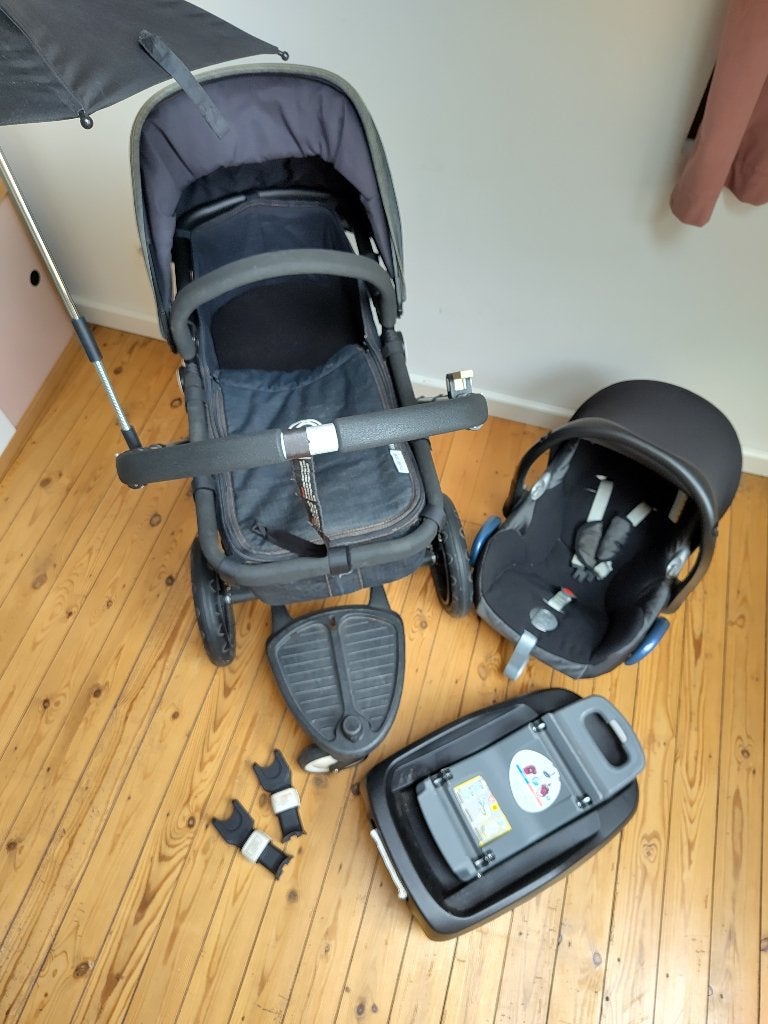 Bugaboo koets - maxi cosi - buggy, Ophalen, Gebruikt, Bugaboo, Verstelbare duwstang