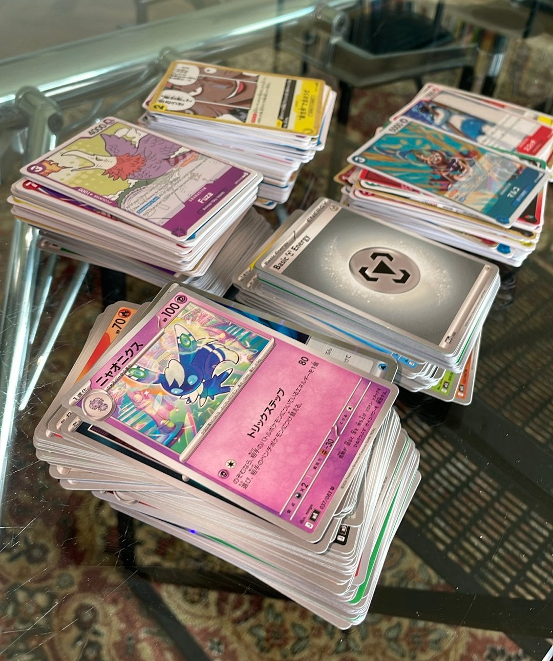 Bulk Pokémon + one piece, Hobby en Vrije tijd, Verzamelkaartspellen | Pokémon, Ophalen of Verzenden, Nieuw, Meerdere kaarten