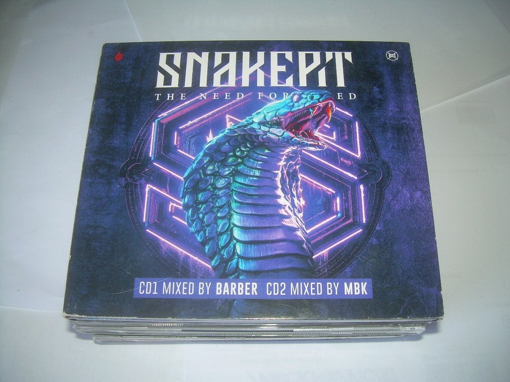 2 CD S - Barber & MBK — Snakepit (The Need For Speed), Enlèvement ou Envoi, Comme neuf, Compilation, Techno