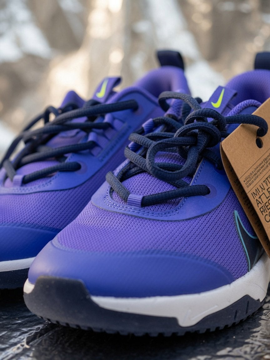 Paarse Nike Omni Multi-Court ( GS) maat EU 38,5 te koop!, Neuf, Enlèvement ou Envoi, Nike, Autres types