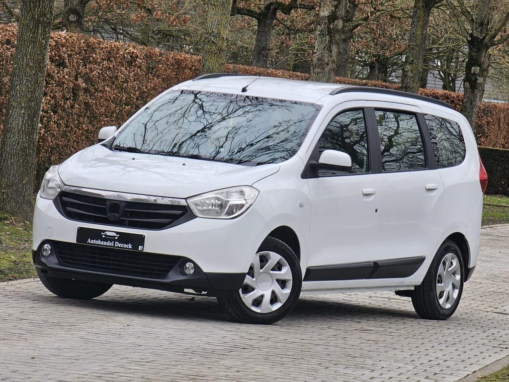 Dacia lodgy 1.6 benzine | CRUISE CONTROL | 7ZITPLAATSEN, Auto's, Dacia, Euro 5, Zwart, Handgeschakeld, 5 deurs