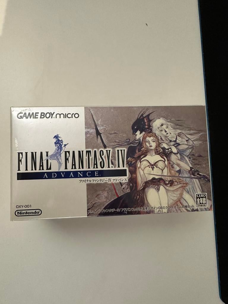 Game Boy Micro - Final Fantasy IV, Enlèvement, Comme neuf, Game Boy Micro, Avec jeux