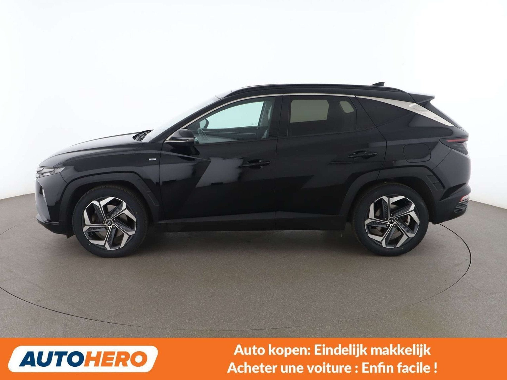 Hyundai Tucson 1.6 CRDi Mild-Hybrid Prime 2WD (bj 2021), Auto's, Gebruikt, Zwart, Leder, 5 deurs