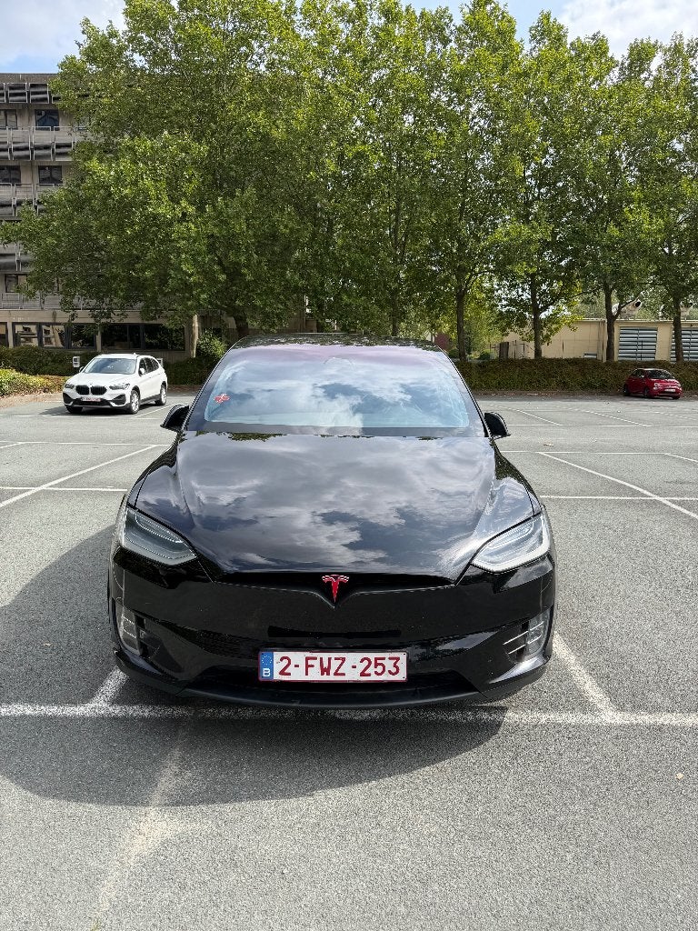 Tesla P100D Performance Ludicrous, Auto's, Automaat, Model X, Zwart, Zwart