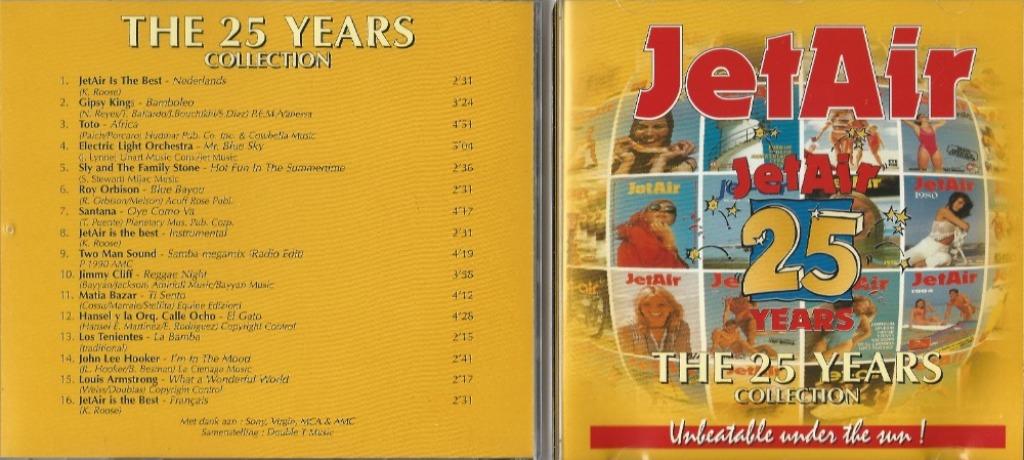 CD * THE 25 YEARS COLLECTION from JetAir, Enlèvement ou Envoi, Comme neuf