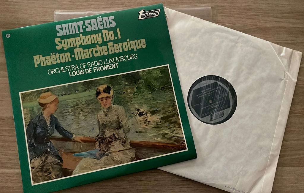 Vinyl: Camille Saint-Saëns, Cd's en Dvd's, Ophalen of Verzenden, Zo goed als nieuw