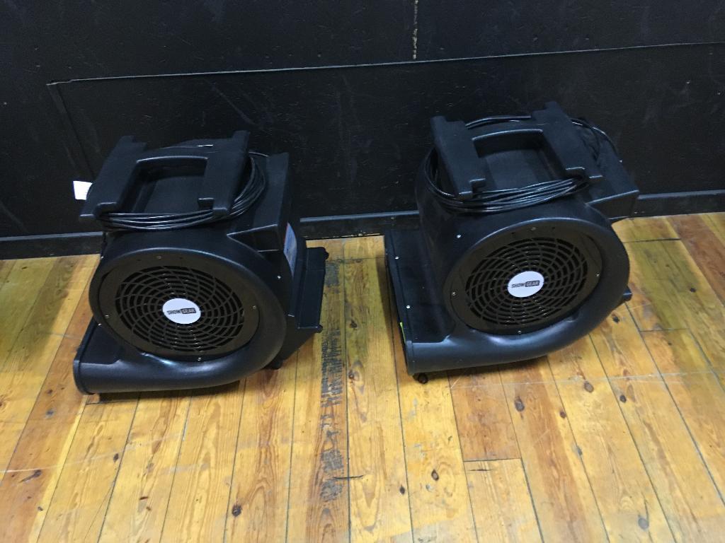 2 x Showgear SF-250 Radial Touring Fan, Ophalen, Zo goed als nieuw, Overige typen