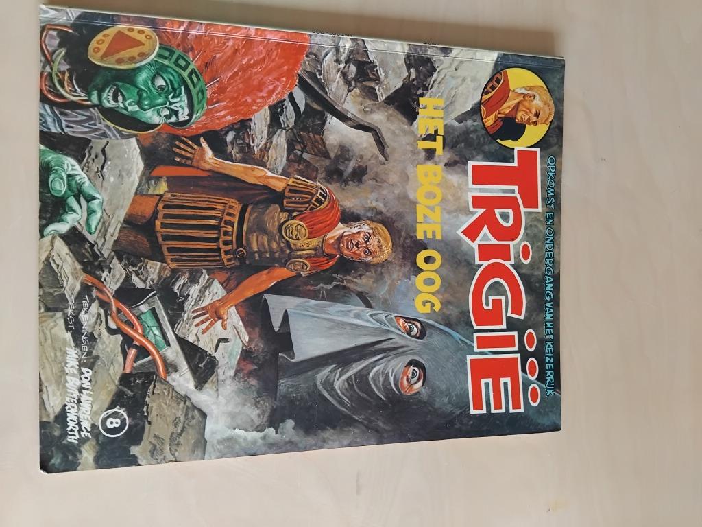Strip Trigie nr 8 - Het boze oog, Ophalen of Verzenden