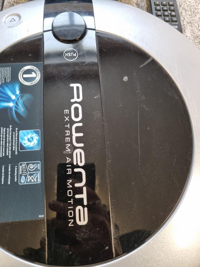 zelfrijdende stofzuiger Rowenta met afstandsbediening, Ophalen, Gebruikt, Reservoir, Minder dan 1200 watt
