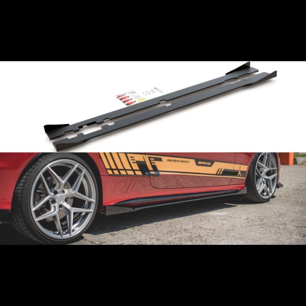 LAME BAS DE CAISSE STREET PRO + FLAPS MERCEDES-AMG C43 COUPE, Enlèvement ou Envoi
