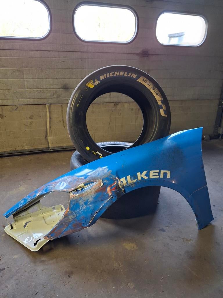 spatbord porsh gt4 cayman 24u nürburg, Diversen, Rommelmarktspullen, Ophalen