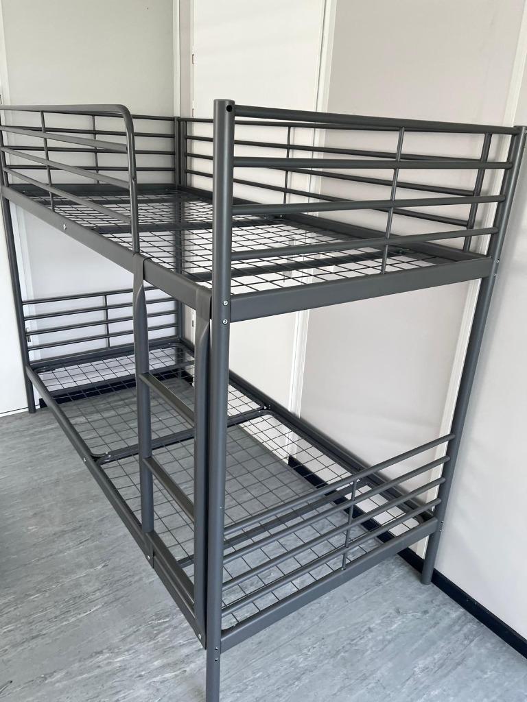 Stapelbed Ikea, Huis en Inrichting, Ophalen, Gebruikt, 90 cm, Tweepersoons