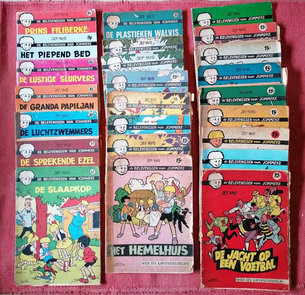 Jommeke, Meerdere stripboeken, Ophalen, Gelezen, Jef Nys
