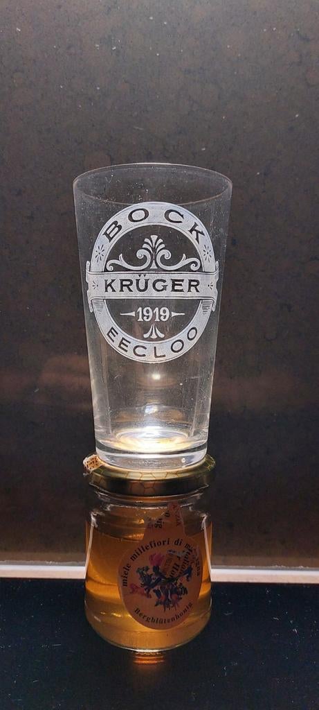 Bock Kruger burke acidifié, version flamande 1919 Eecloo, Enlèvement ou Envoi, Comme neuf, Verre ou Verres, Autres marques