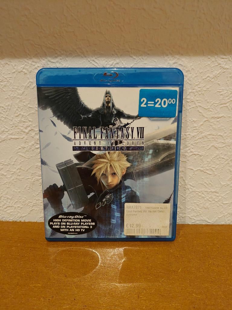 Final Fantasy VII Advent Children Complete Blu ray, Cd's en Dvd's, Blu-ray, Ophalen of Verzenden
