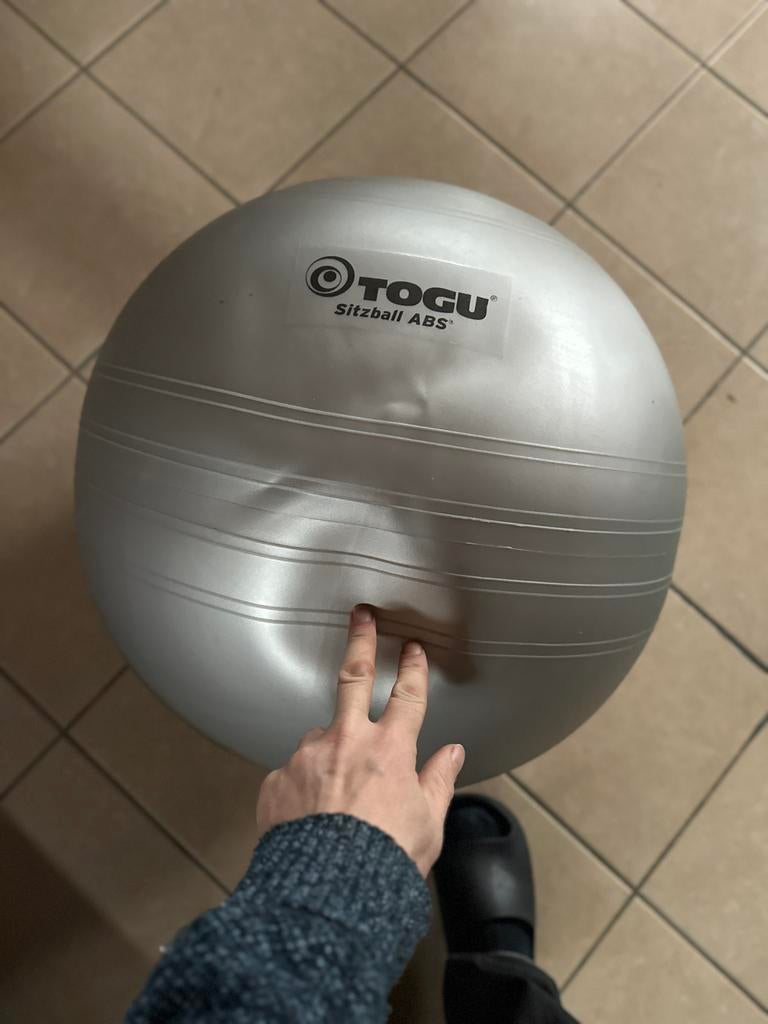Togu sitzball Abs ballon, Ophalen, Zo goed als nieuw