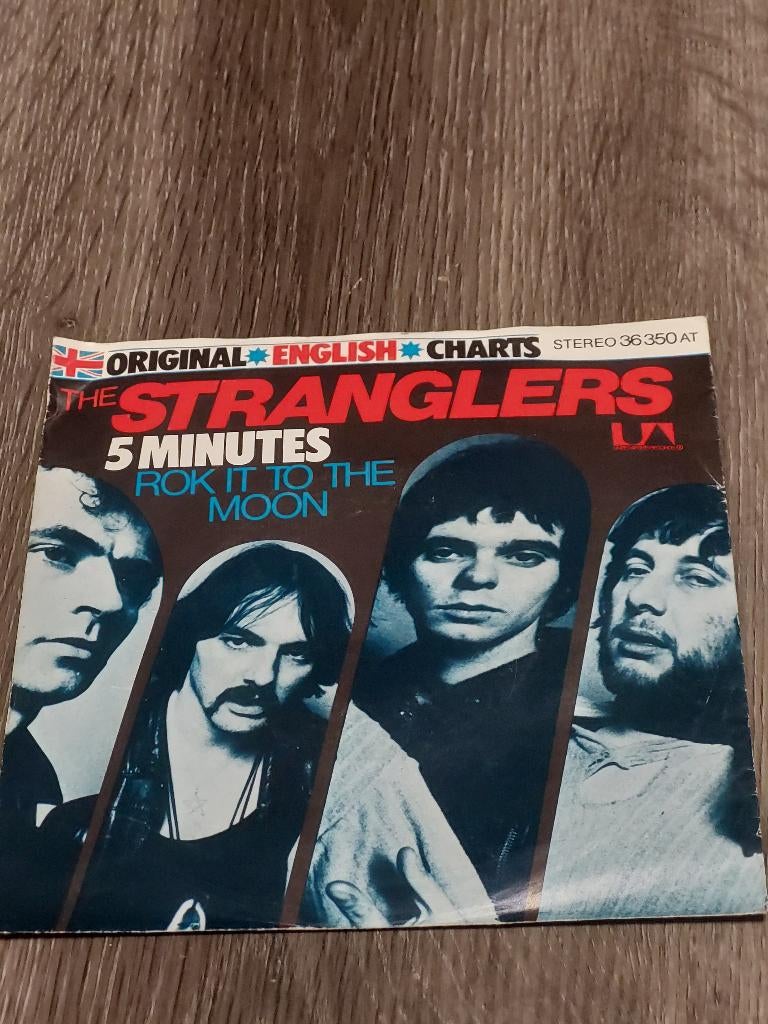 THE STRANGLERS 5 minutes 45T punk new wave, Gebruikt, 7 inch, Single, Ophalen of Verzenden
