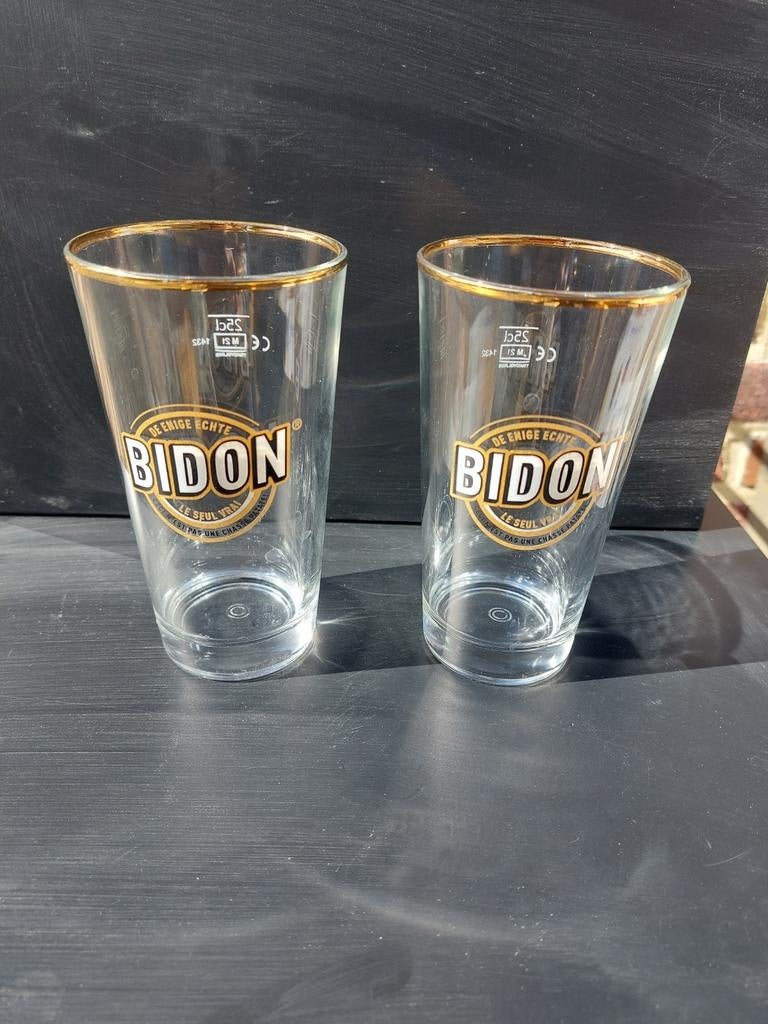 Bierglas Bidon, Verzamelen, Ophalen of Verzenden, Zo goed als nieuw, Bierglas