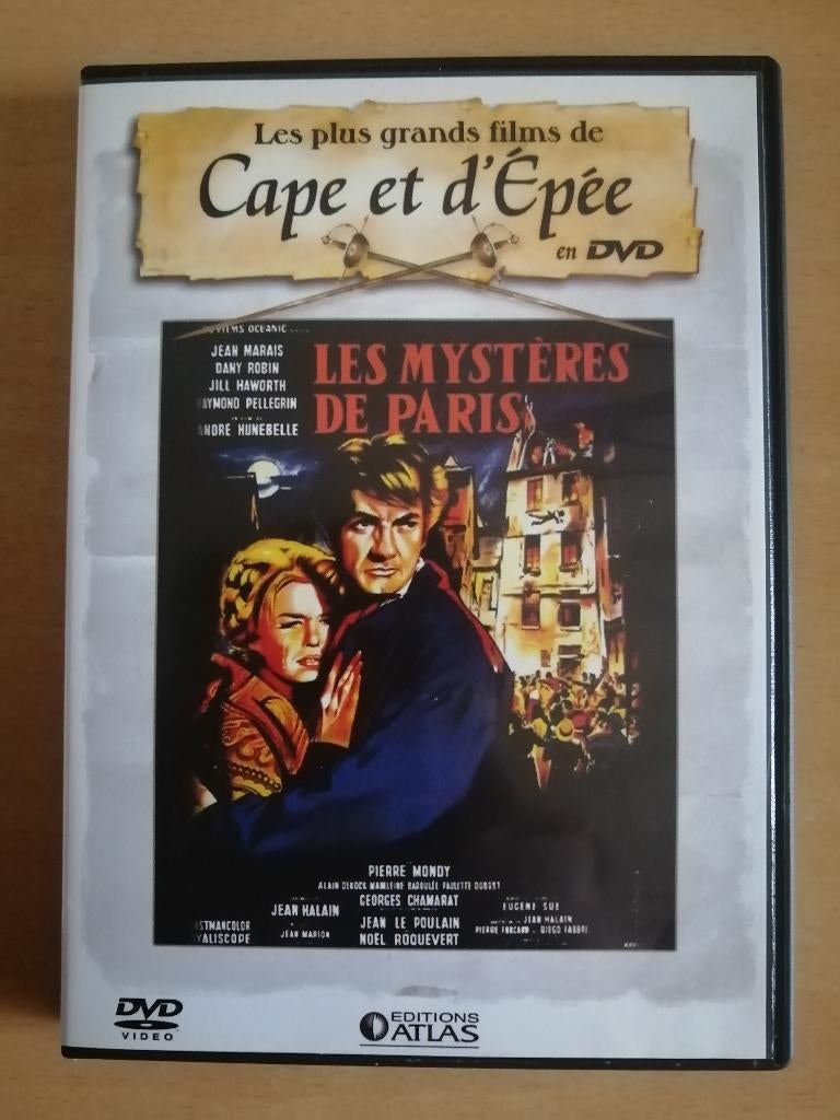 DVD Les Mystères de Paris 1962 ‧ Aventure ‧ 1h 50m, Enlèvement ou Envoi, Comme neuf