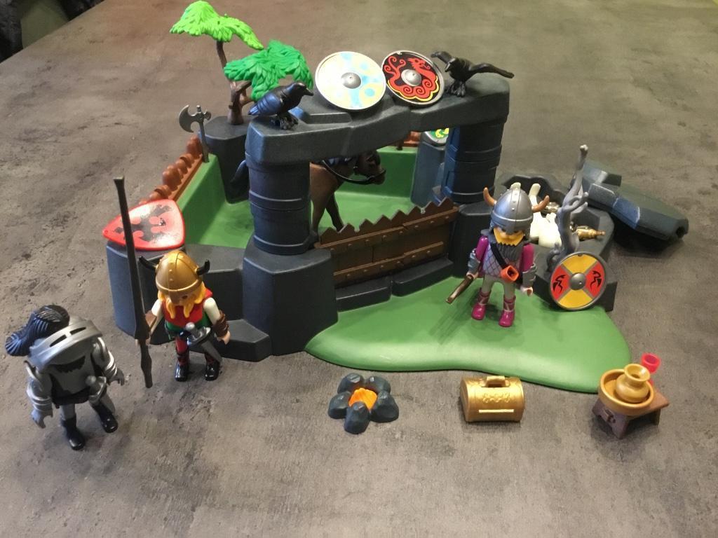 Playmobil 3137 - 5707 Superset vikings trésor, Enlèvement ou Envoi, Utilisé, Ensemble complet