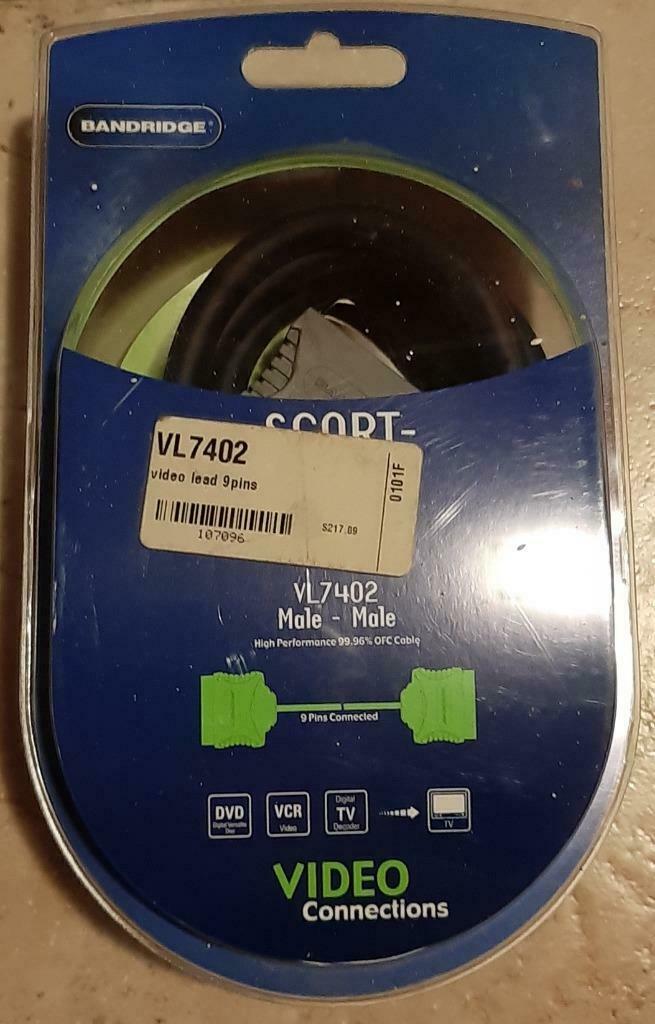 Scart plug, Ophalen of Verzenden, Nieuw, Minder dan 2 meter, Scartkabel