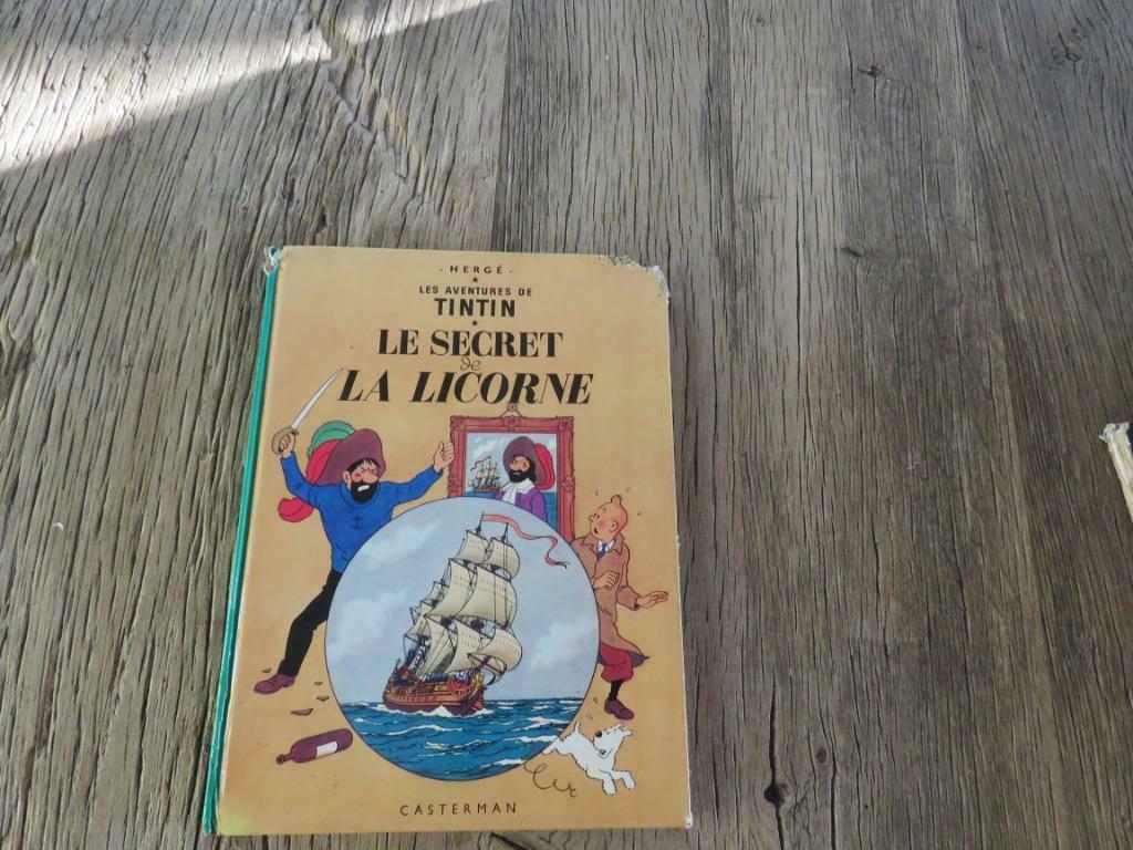 Tintin Kuifje lot van 5 Albums Hardcover, Boeken, Meerdere stripboeken, Ophalen of Verzenden, Gelezen