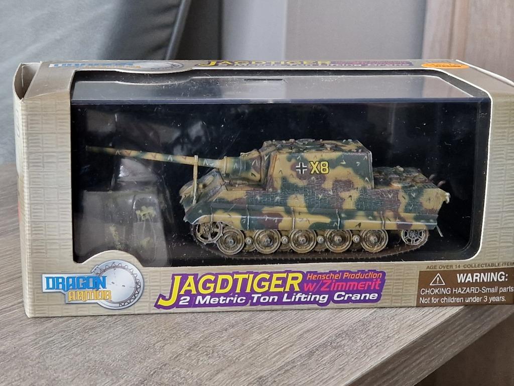 Dragon Armor 60266  special version Jagdtiger lifting crane, Enlèvement ou Envoi, Armée de terre, Miniature ou Figurine