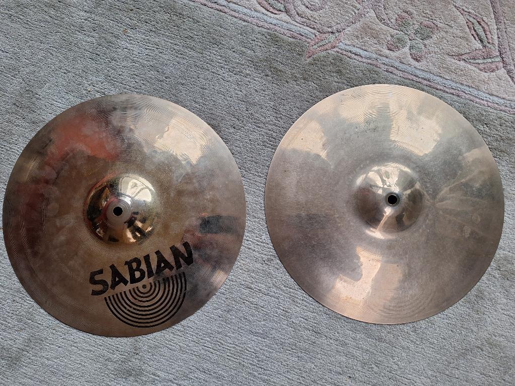 Sabian AAX studio hi-hats, Ophalen, Gebruikt