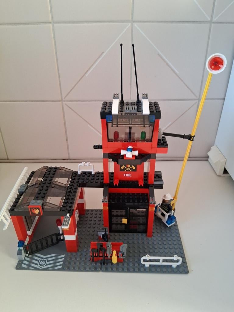 Lego City 7240 Fire station, Kinderen en Baby's, Ophalen of Verzenden, Lego