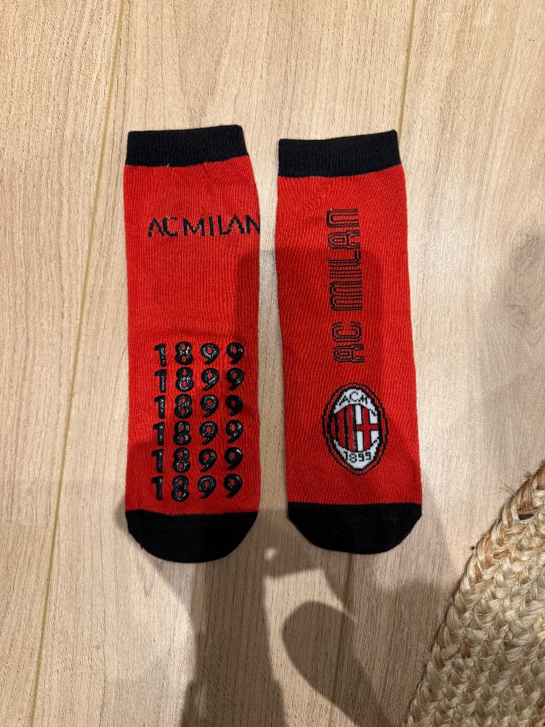 Chaussette Ac Milan, Enlèvement ou Envoi, Neuf, Autres types