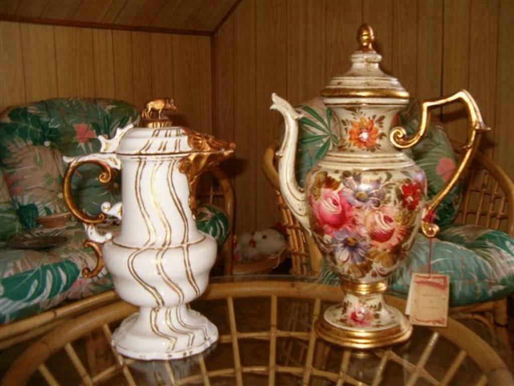 Bassano vaas + everzwijnvaas, Antiquités & Art, Antiquités | Vases, Enlèvement