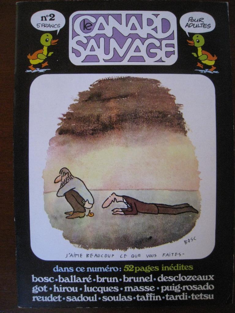LE CANARD SAUVAGE TARDI BD GREG, Eén stripboek, Ophalen of Verzenden, Zo goed als nieuw, TARDI