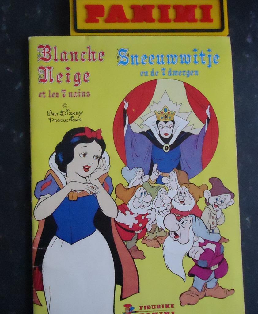 PANINI STICKER ALBUM DISNEY BLANCHE NEIGE Complet, Enlèvement ou Envoi, Comme neuf, Autocollant