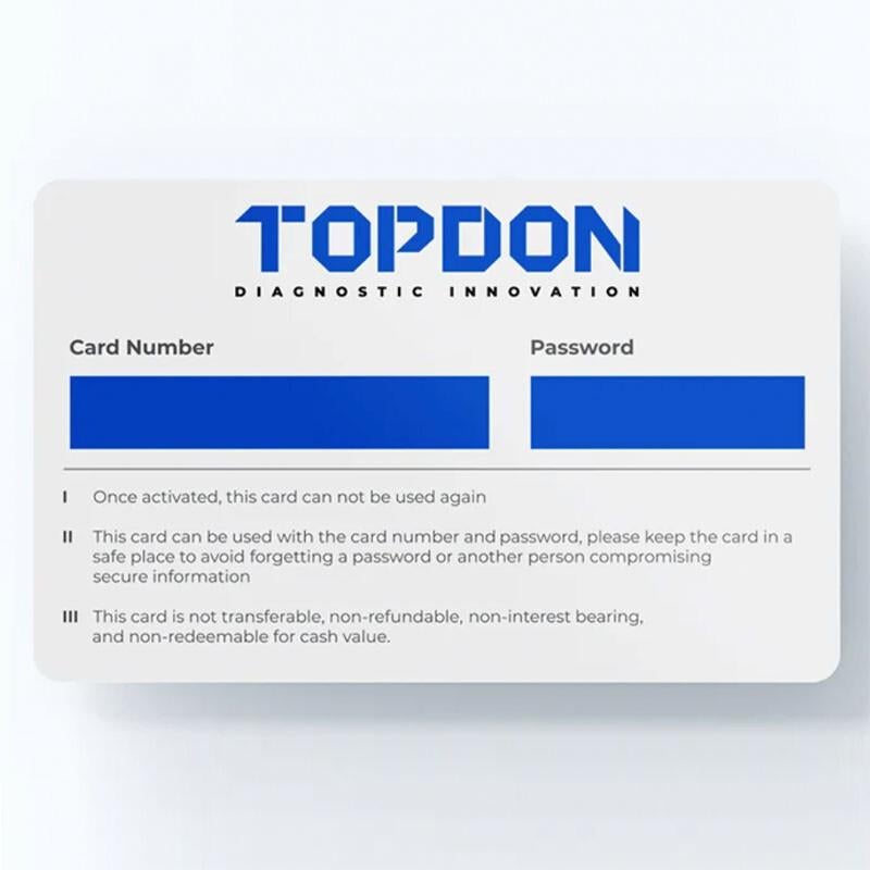 Topdon Software Update Topdon Phoenix Update Licentie Topdon, Ophalen of Verzenden