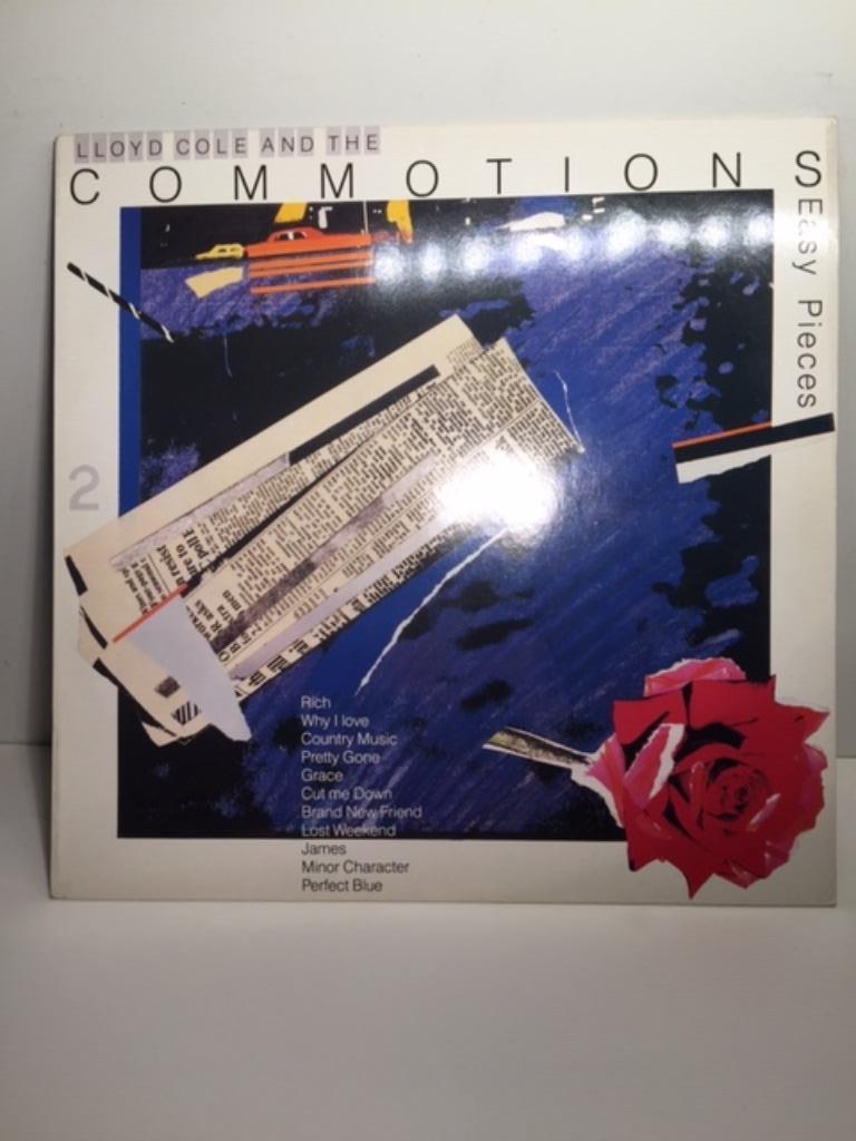 LP - Lloyd Cole And The Commotions - Easy Pieces ( Vinyl ), Cd's en Dvd's, Ophalen of Verzenden, Zo goed als nieuw, 12 inch, Poprock