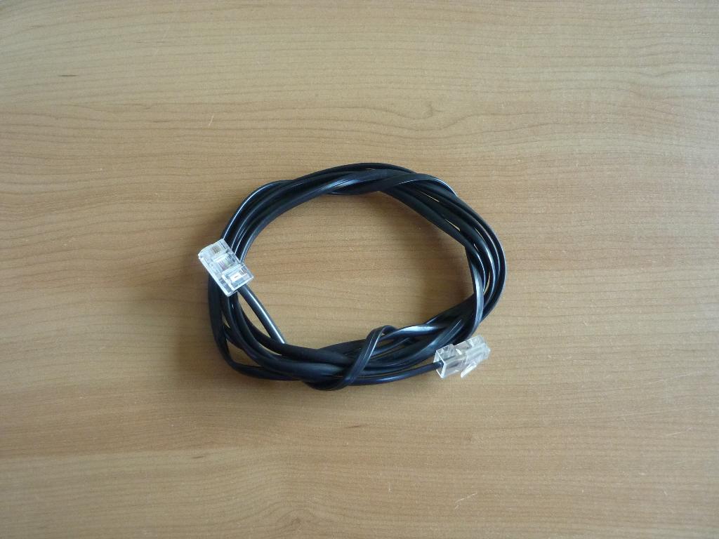 Zwarte platte Ethernet internet netwerk aansluitkabel 2,2m, Ophalen of Verzenden