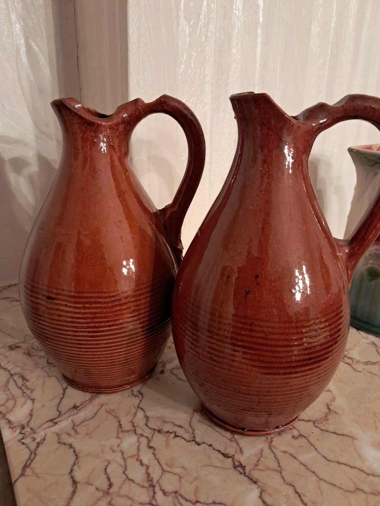 2 pots en grès, Enlèvement