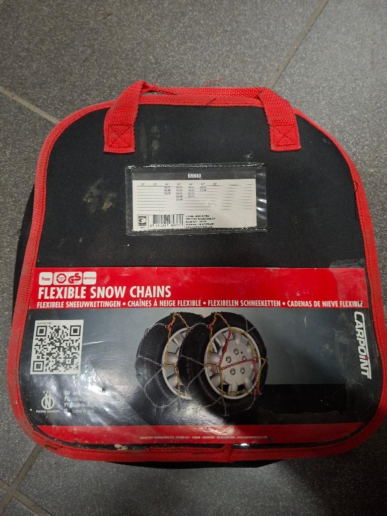 chaine neige pneu carpoint knn80 neuve, Auto diversen, Sneeuwkettingen, Ophalen, Nieuw