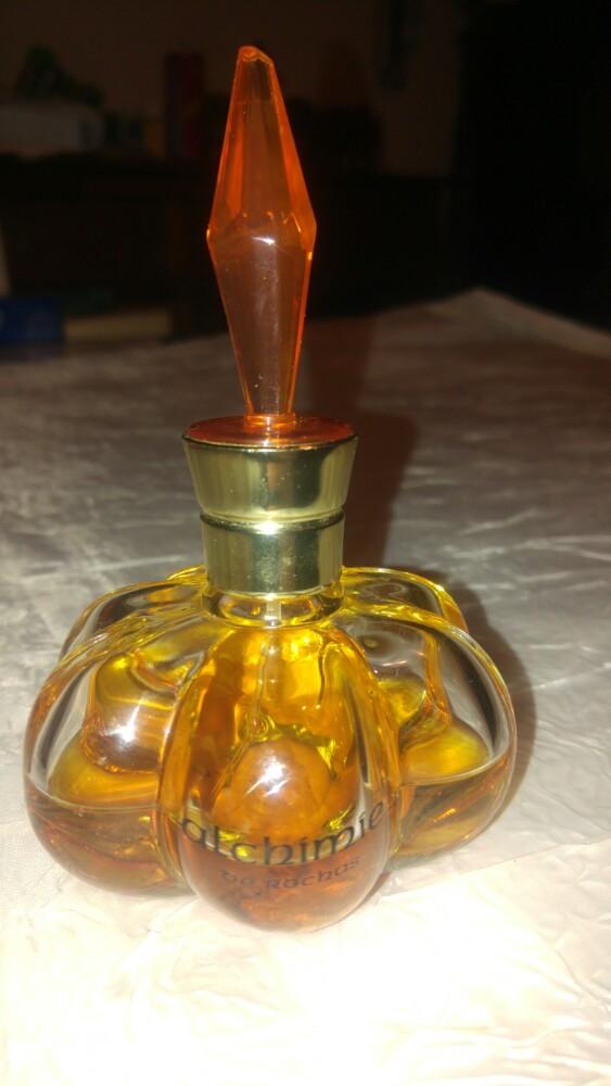 Vintage Flacon parfum toilette rochas Alchimie 100ml France, Collections, Enlèvement ou Envoi, Utilisé
