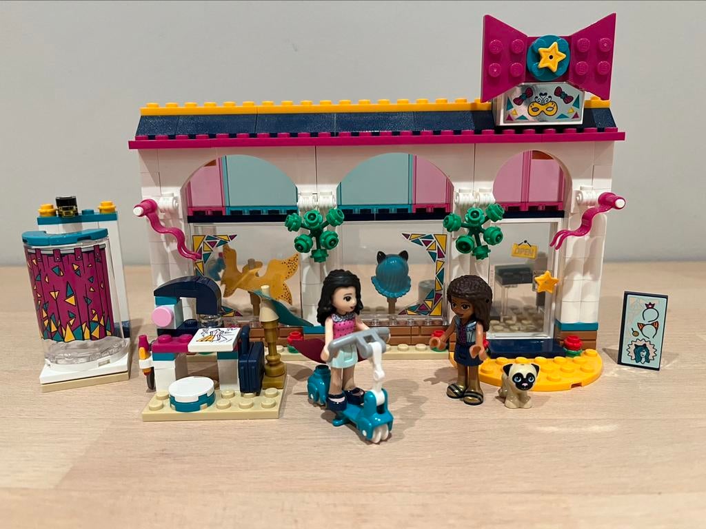 Lego Friends Andrea’s modewinkel (41344), Ophalen, Zo goed als nieuw, Complete set, Lego