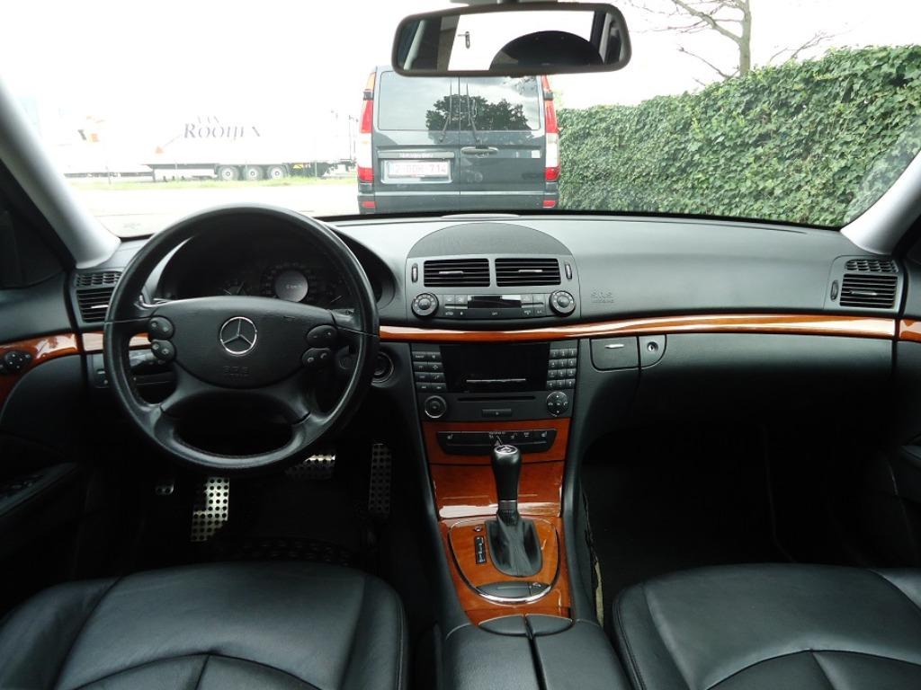 Compresseur de frein Mercedes Benz E200 Facelift Sport Autom, Autos, Cuir, Achat, Entretenue par le concessionnaire, Noir