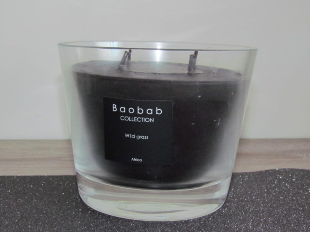 Geurkaars - Baobab collection - Wild grass : Africa - nieuw, Enlèvement ou Envoi, Neuf, Bougie, Moins de 25 cm