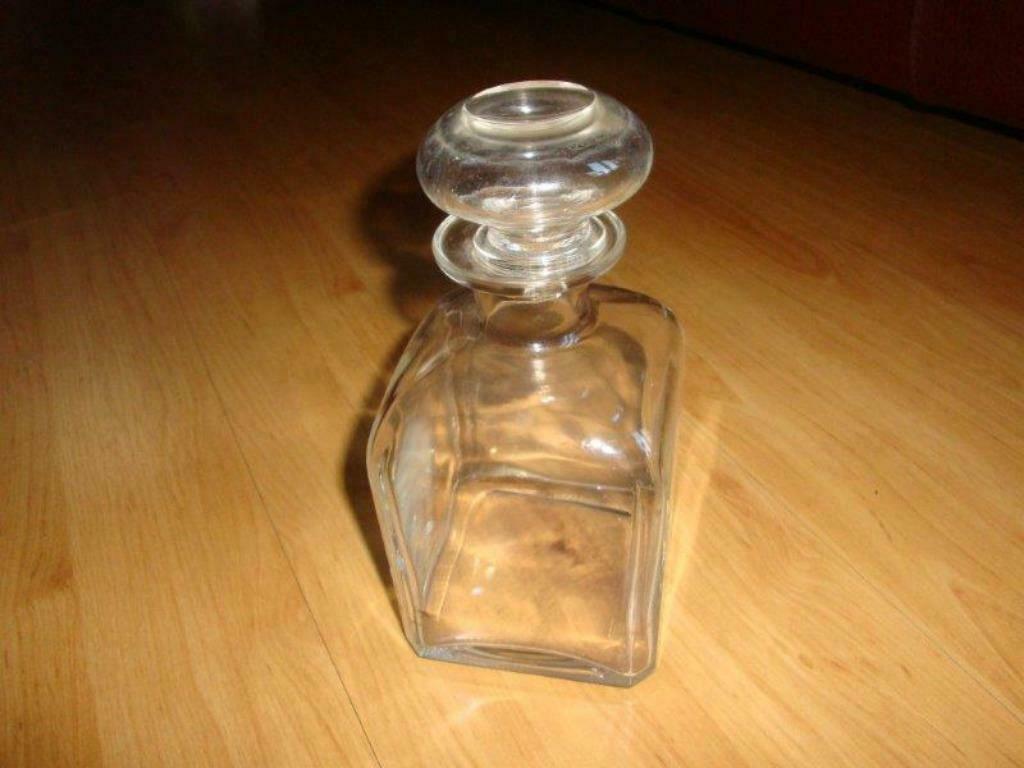 decoratieve glazen fles met stop, Enlèvement