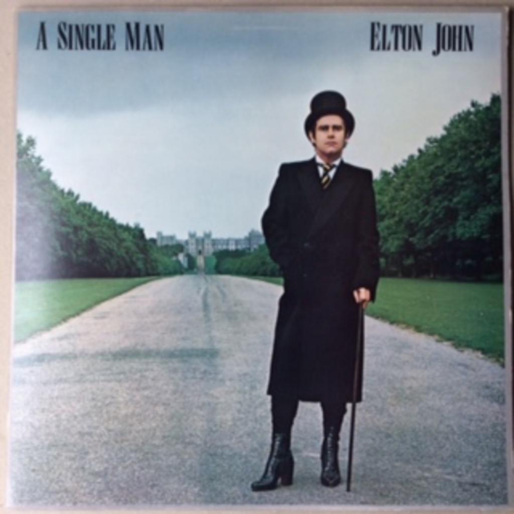 LP Elton John "A Single Man", Verzenden, Zo goed als nieuw, 12 inch
