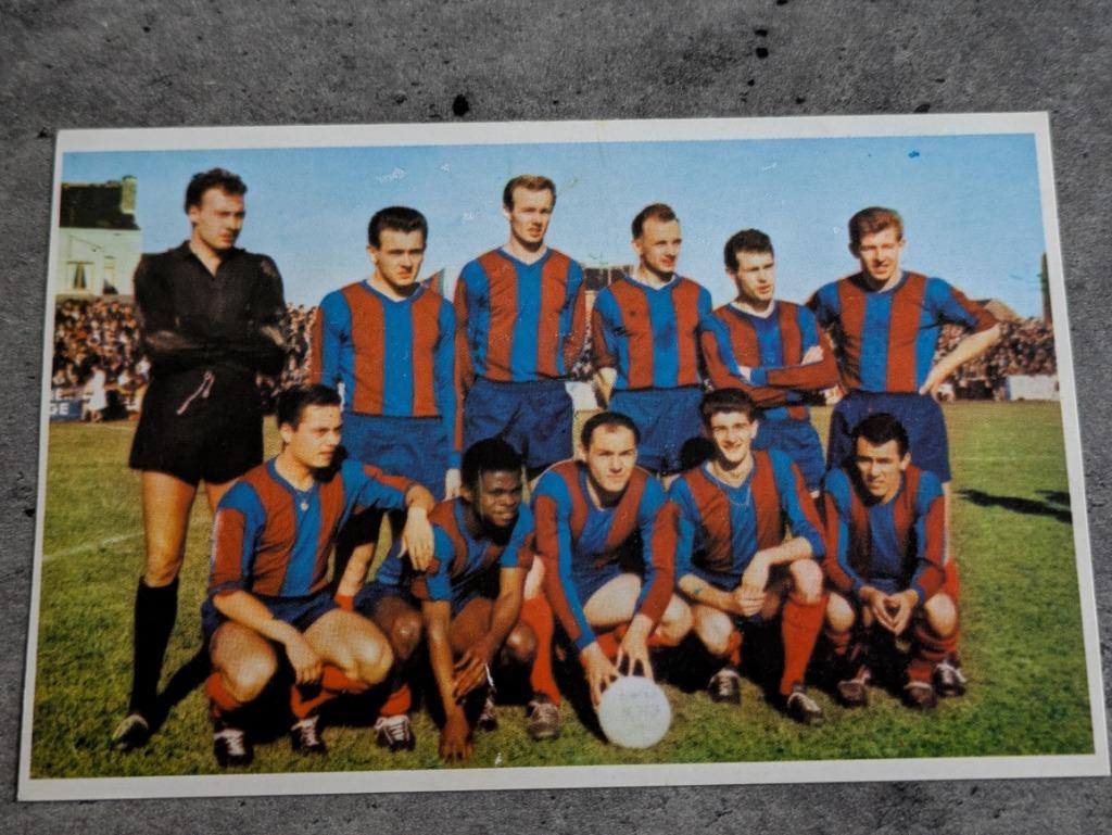 L'ÉQUIPE DE FOOTBALL DU FC LIÈGE 1962/1963 impression, photo, Envoi