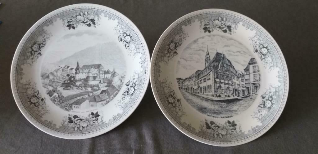 2 assiettes décoratives - Villeroy & Boch, Assiettes(s), Enlèvement ou Envoi, Comme neuf, Autres styles