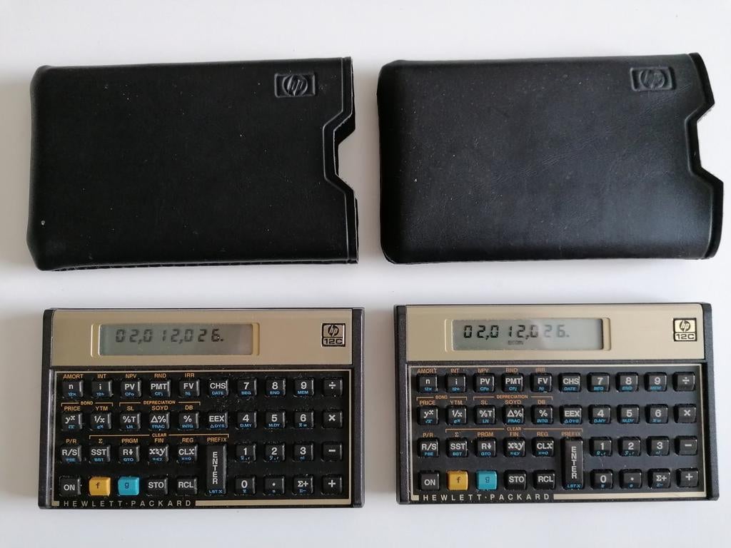Hewlett Packard 12C, Enlèvement ou Envoi