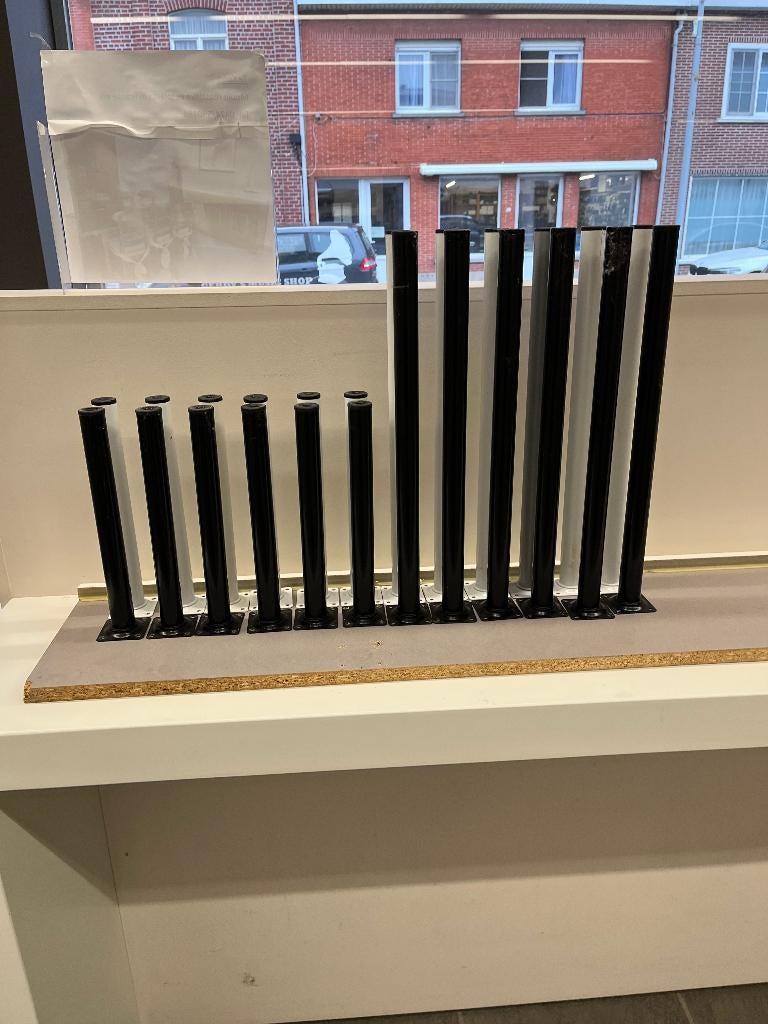 Ronde meubelpoten, Ophalen