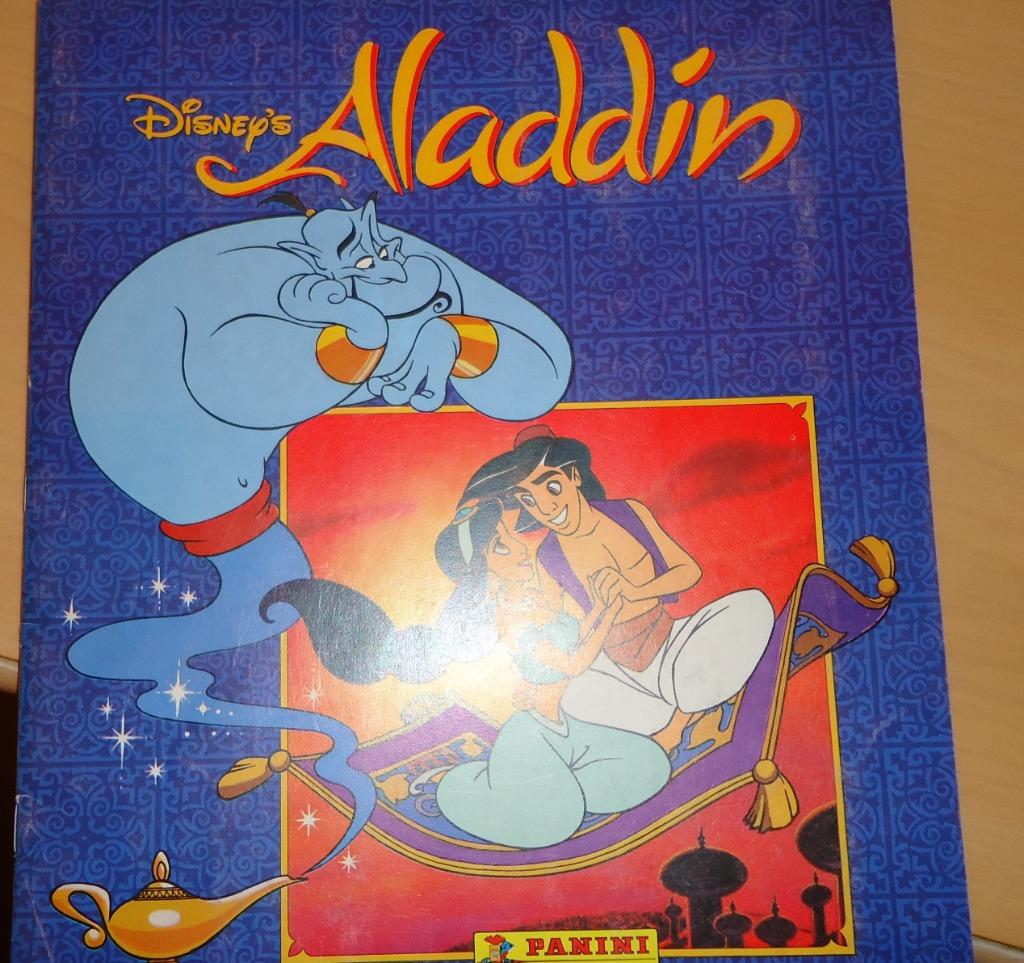 PANINI STICKER ALBUM DISNEY  ALADDIN  Volledig, Hobby en Vrije tijd, Stickers en Plaatjes, Zo goed als nieuw, Sticker, Ophalen of Verzenden