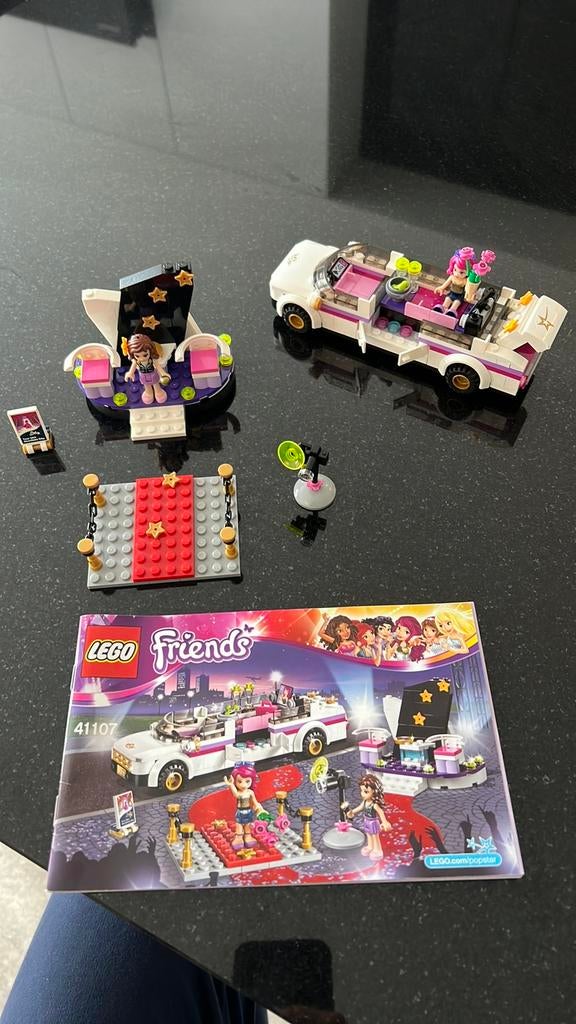 Lego Friends limousine 41107, Kinderen en Baby's, Ophalen of Verzenden, Zo goed als nieuw, Lego